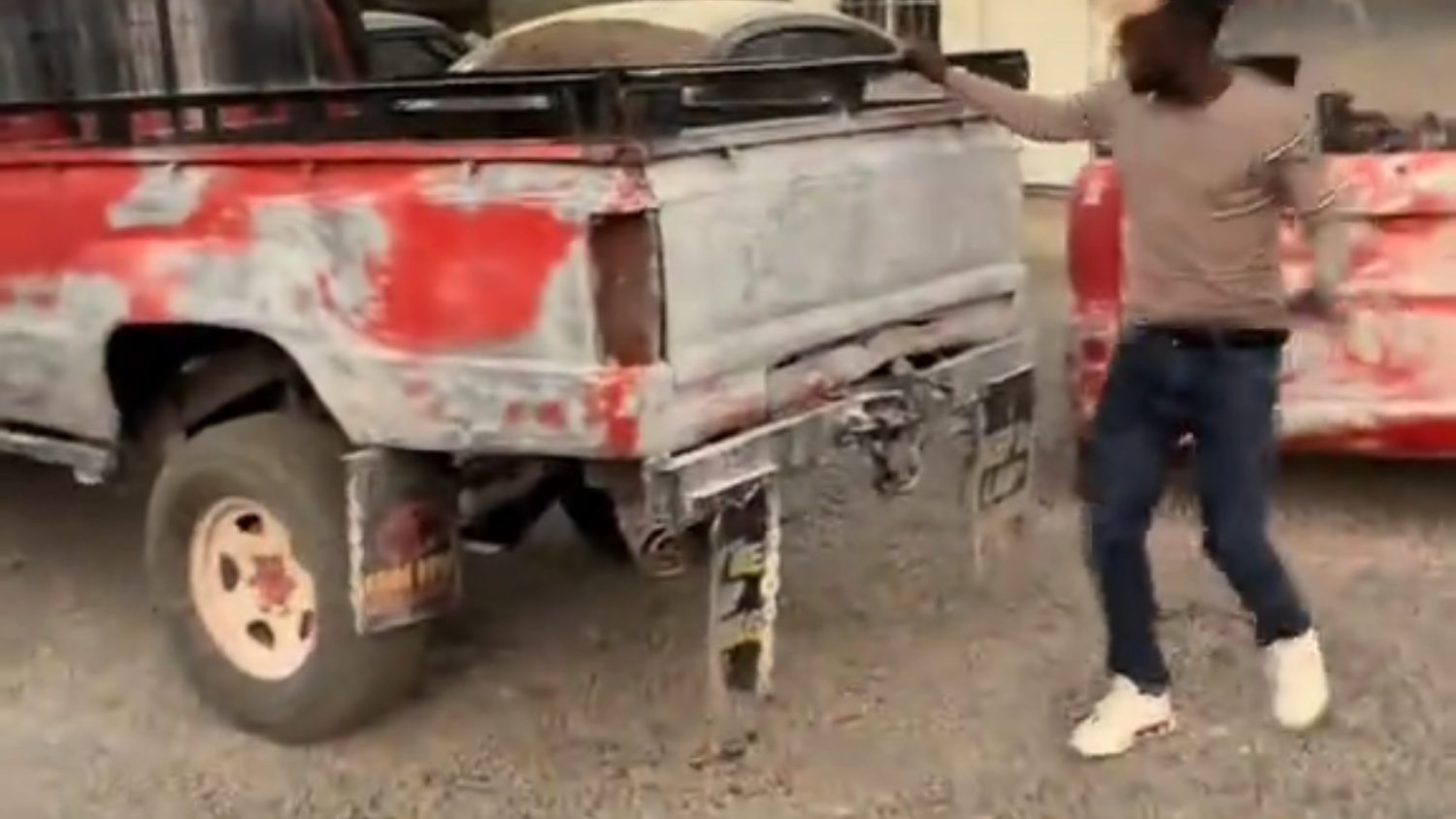 Before — 1980s pickup